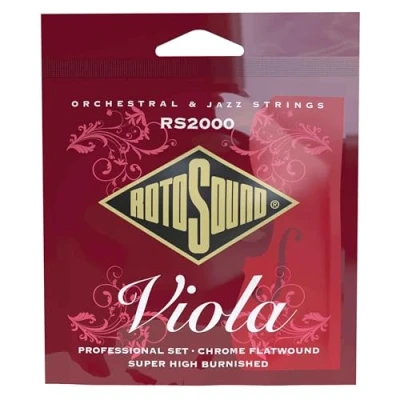 Obrázek Rotosound Profesionální sada strun, Flatwound, pro violu