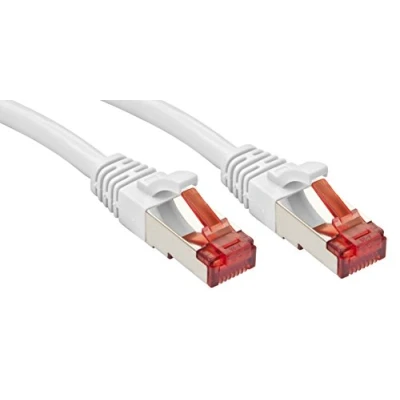 Obrázek LINDY 47798 10 m Cat.6 S/FTP síťový kabel, bílý