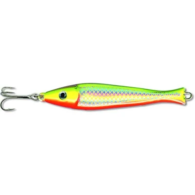 Obrázek Zebco Premium Z Sea Ruby Head Pilker Rybářská návnada Mořský rybolov Příslušenství pro hlubinný Norsko, oranžová, 125 g/háček. vel. 1/0