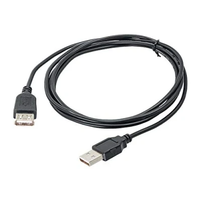 Obrázek Akyga AK USB 07 2.0 podpory/datový/připojovací kabel a pro konektor na zdířka 1,8 m Černá