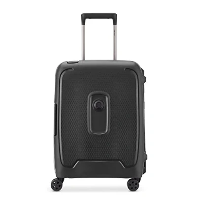 Obrázek DELSEY PARIS MONCEY Valise cabine rigide Slim 55 x 40 20 cm 36 litrů XS Noir, Černá, Kufr