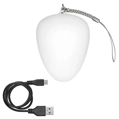 Obrázek WEDO 205265400 Kapesní svítilna oválná, s infračerveným senzorem, USB nabíječkou, dobíjecí, bílá (bílá), (White), organizér