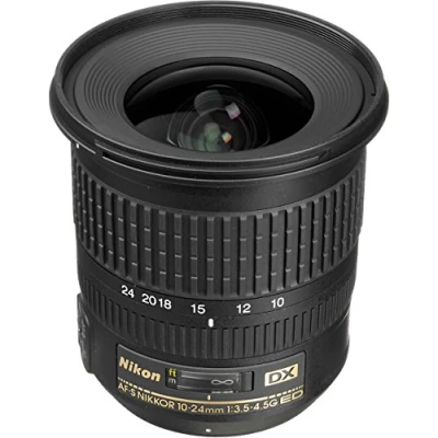 Obrázek Nikon AF S DX Nikkor 10 24mm 1:3,5 4,5G ED objektiv (77 mm závit filtru) černý