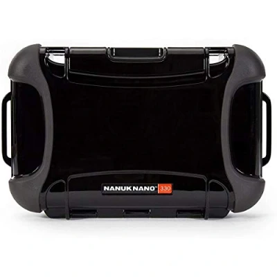 Obrázek Nanuk 330 0001 Nano Serie wasserdichte große Hartschalentasche für Handys, Kameras und Elektronik (schwarz)