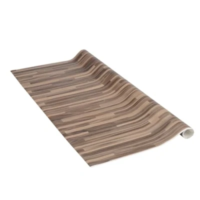 Obrázek Venilia Lepicí fólie Perfect Fix® Vzhled dřeva parkety hnědá dřevěná 45 cm x 2 m, tloušťka 150 μ samolepicí nábytková fólie, dekorační žádné bubliny, kuchyňská PVC bez