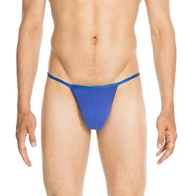 Obrázek HOM Pánské G String, Plume, 359931, S, M, L, XL, modrá