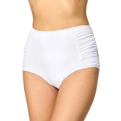 Obrázek Merry Style Dámské bikinislip MS10 119 bikiny s efektem břicha, bílá (0016)
