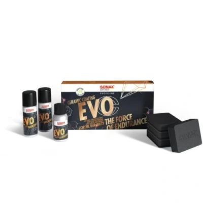 Obrázek SONAX PROFILINE CeramicCoating CC Evo (150 ml) dvousložkový nátěr laků se zvýšenou trvanlivostí pro ochranu až 5 let č. výr. 02378410