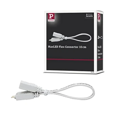 Obrázek Paulmann 70576 MaxLED spojovací kabel pro LED pásek 10 cm prodlužovací Stripe příslušenství přemostění bílý vyrovnání nerovností 5pólový