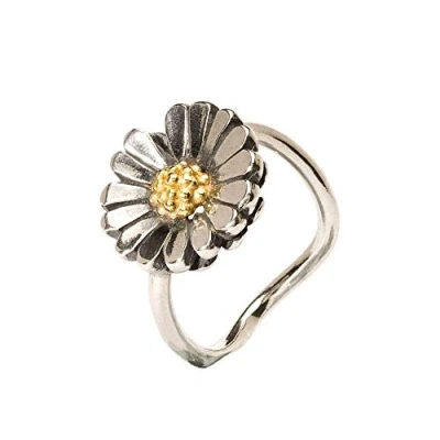 Obrázek Trollbeads Dámský prsten The Daisy stříbro 925 vel. 56 (17. 8) TAGRI 00216