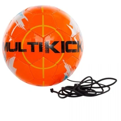 Obrázek Derbystar Unisex Multikick Pro Fu ball, oranžovo šedá modrá, 5 EU