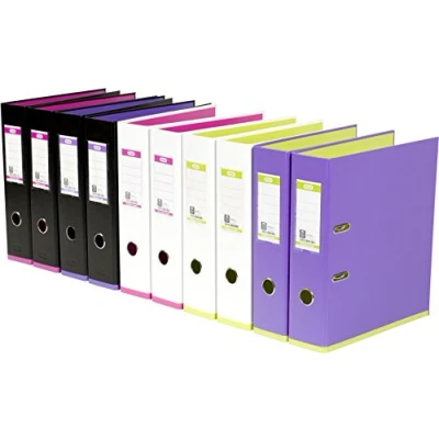 Obrázek Pořadač Oxford A4, myColour, 8 cm široký, dvoubarevný tříděný, 10 kusů