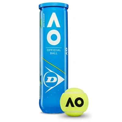 Obrázek Dunlop Australian OPEN 4 PACK Unisex Tenisový míček, Velikost: One Size, Gelb
