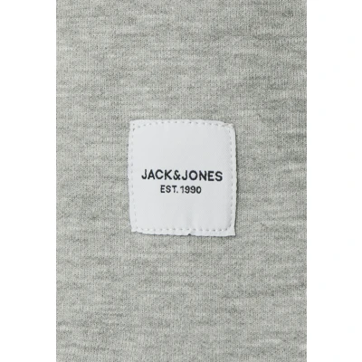 Obrázek Jack &amp; Jones Jjebasic CREW NECK Mikina, Velikost: Medium, Light grey melange