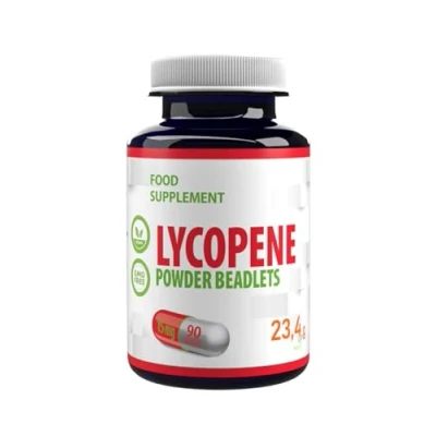 Obrázek Lykopin 10% Beadlet 15 mg, 90 veganských kapslí, přírodní antioxidanty, vysoce pevný doplněk stravy