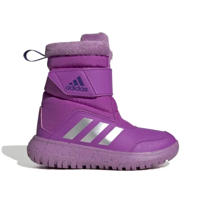 Obrázek adidas Performance Winterplay Unisex Zimní obuv pro děti, Velikost: 33.5, purple burst/silver metallic/preloved boty