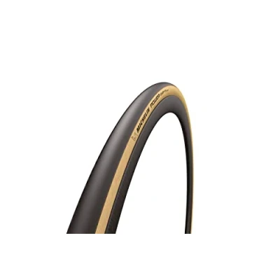Obrázek Michelin Power Cup 700x25c (25 622) Competition Line Gum X Tubeless Shield TLR skládací černá béžová Plášť