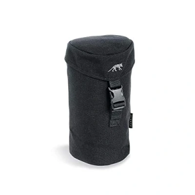 Obrázek Tasmanian Tiger TT Bottle Holder 1l izolovaný, polstrovaný systém Molle System Taška na láhve pití Batoh Držák lahve kompatibilní s širokými hrdly Nalgene láhev a Tatonka Handle Mug, černá
