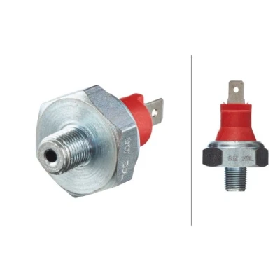 Obrázek HELLA 6ZF 007 392 001 tlakový spínač oleje 12 V 1pólový šroubovaný otvírač barva: červená