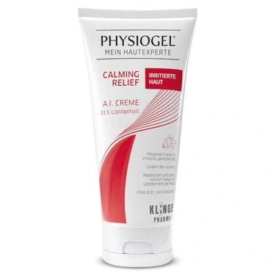Obrázek PHYSIOGEL Calming Relief A.I. krém 100 ml zklidňující pleťový pro citlivou pokožku regenerační tělový při svědění a podráždění pokožky