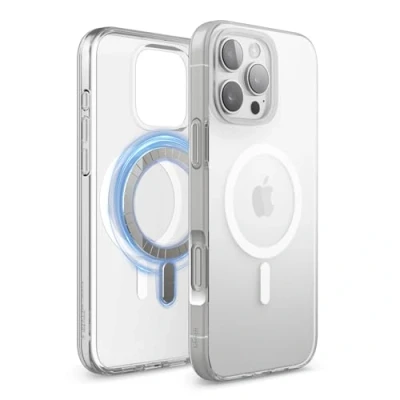 Obrázek elago Magneticky hybridní průhledné pouzdro kompatibilní s iPhone 16 Pro Max 6,9 palců technologií MagSafe, PC + TPU technologie, nárazuvzdorný nárazník, zvýšená