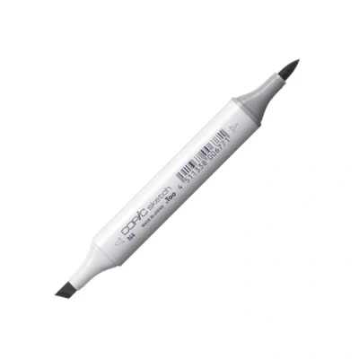 Obrázek COPIC Sketch Marker typ N 4, neutrální gray č. profesionální zvýrazňovač štětců, se super špičkou a na střední broad