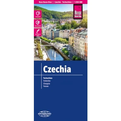 Obrázek Reise Know How Tschechien / Czechia (1:350.000): reiß und wasserfest (world mapping project)