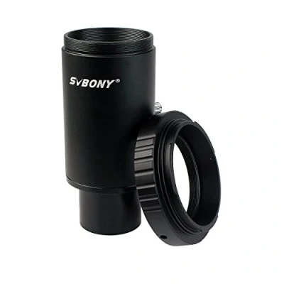 Obrázek Svbony Teleskopický adaptér kamery 1,25&quot;, M42 projekční adaptér, hliník T2 T Mount kompatibilní s Canon