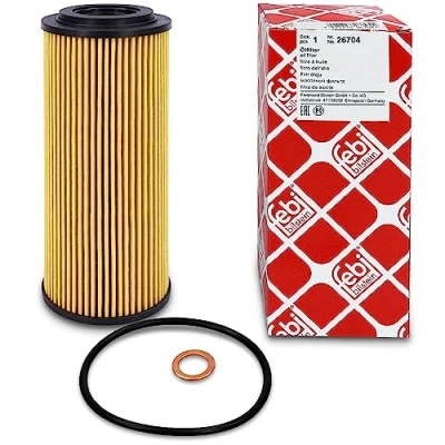 Obrázek febi bilstein 26704 Olejový filtr s těsnicími kroužky, 1 kus (obrázek může varovat)