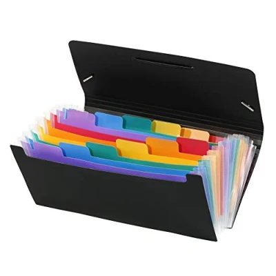 Obrázek Viquel 949643 Ordner 12 Positionen, Rainbow Class Dokumentenhalter, 26 x 13 cm