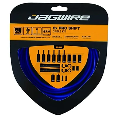 Obrázek Jagwire PCK505 Kabel Set und Kabelkanal Unisex Erwachsene, SID Blue
