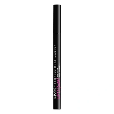 Obrázek NYX Professional Makeup Tužka na obočí, Lift n Snatch Brow Tint Pen, odolná proti rozmazání, opotřebení, černá