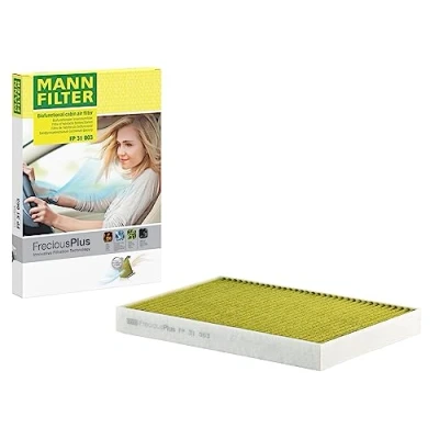 Obrázek MANN FILTER FP 31 003 interiérový filtr FreciousPlus biofunkční pylový pro osobní automobily