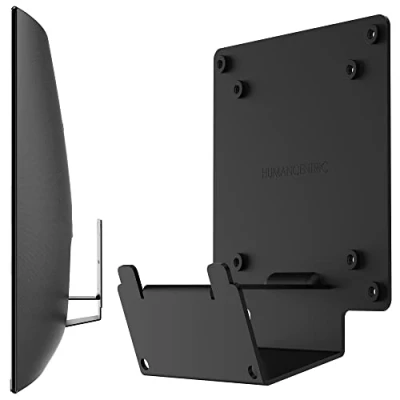Obrázek HumanCentric VESA Halterung Adapter für Samsung Curved Monitore U32R590, U32R590C, Montiert Monitor auf Ständer, Arm oder Tischhalterung mit 75x75 100x100mm