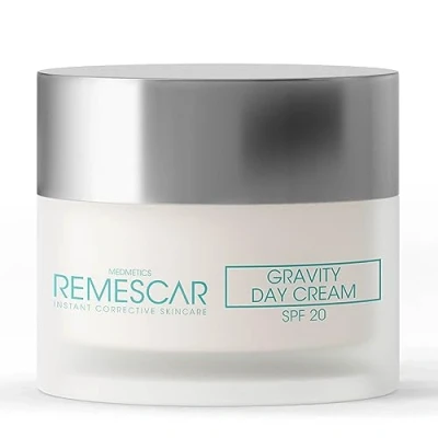 Obrázek Remescar Gravity denní krém SPF 20 50 ml zpevňující proti stárnutí s kolagenem a elastinem redukuje vrásky zlepšuje pevnost pokožky