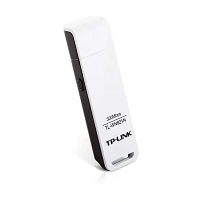 Obrázek TP Link TL WN821N WLAN USB adaptér (až 300 Mbit/s, WPS, podporuje Windows 10/8.x/7/XP/Mac OS 10.9 10.13, Linux), bílý