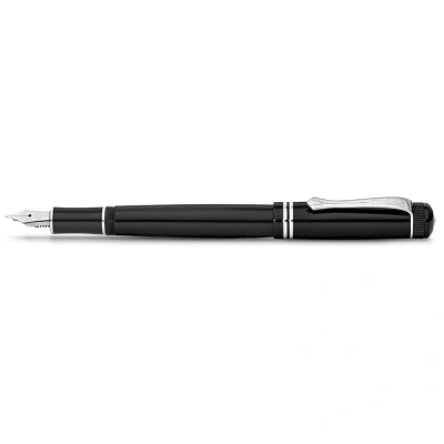 Obrázek Kaweco DIA2 plnicí pero chrom I exkluzivní akrylové na inkoustové bombičky včetně ušlechtilého dárkového kovového boxu luxusní nostalgické 16 cm šířka pera: EF (extra