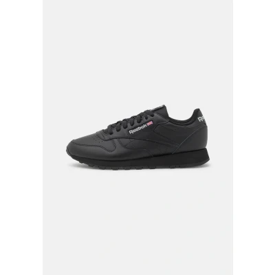 Obrázek Reebok Classic Leather Unisex Tenisky, Velikost: 44, Black Kůže a textil