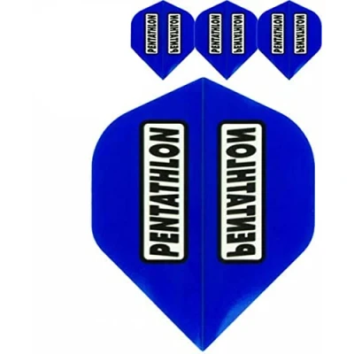 Obrázek abcdarts Unisex Pentathlon Classic Dart Flights, tmavě modrá, klasická EU