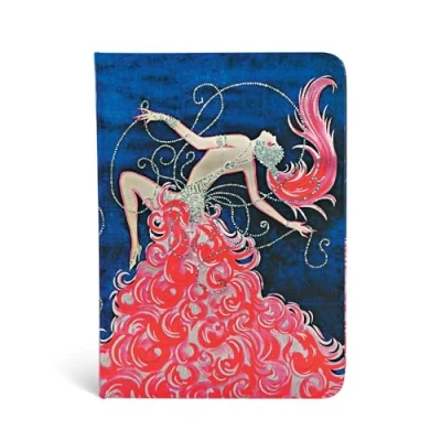 Obrázek Vintage Vogue Kabarett poznámkový blok Midi linkovaný Paperblanks