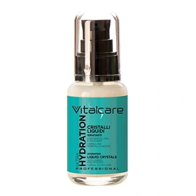 Obrázek Vitalcare Ultra Hydration tekuté krystaly pro vlasy, hydratační suché a dvojité vlasy s lněnými semínky avokádem, 50 ml