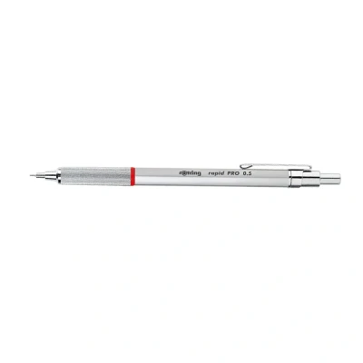 Obrázek rOtring Rapid PRO mechanická tužka 0,5 mm stříbrná stopka