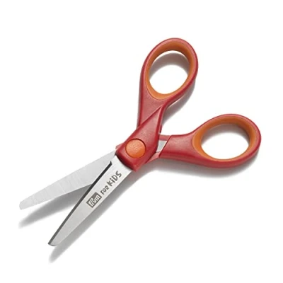 Obrázek Prym 611446 dětské nůžky pro děti 4&#039;&#039; 10 cm rukojeť modrá/červená, ušlechtilá ocel