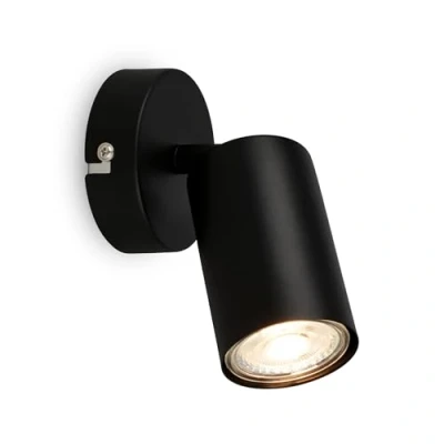 Obrázek BRILONER nástěnné svítidlo uvnitř otočné, objímka GU10, max. 9 W, lampička na čtení, lampa do obývacího pokoje, lampa, nástěnná kuchyňská chodby, ložnice, osvětlení,