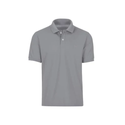Obrázek Trigema Pánská polokošile Deluxe Piqué, Cool grey