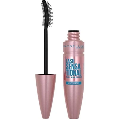 Obrázek Maybelline LASH sensational řasenka (Black Waterproof) 9,4 ml