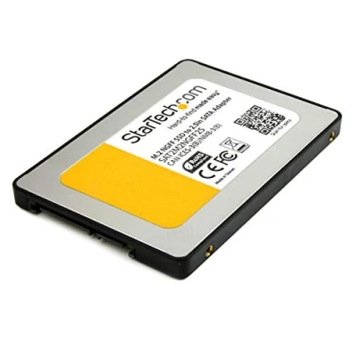 Obrázek StarTech.com Adaptér M.2 na SATA III M2 SSD S ATA montážní rámeček NGFF Solid State Drive 2,5&quot; Serial konvertor 9,5 mm vysoký