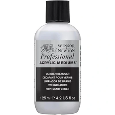 Obrázek Winsor &amp; Newton Odstraňovač laku 3030933, pro bezpečné odstranění láhev 125 ml