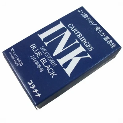 Obrázek PLATINUM Inkoustové náplně 10 kusů modré, SPSQ 400 3