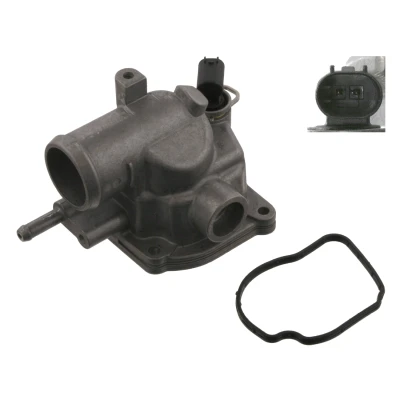 Obrázek Termostat febi bilstein 37456 s krytem, těsnicí a teplotním senzorem, 1 kus